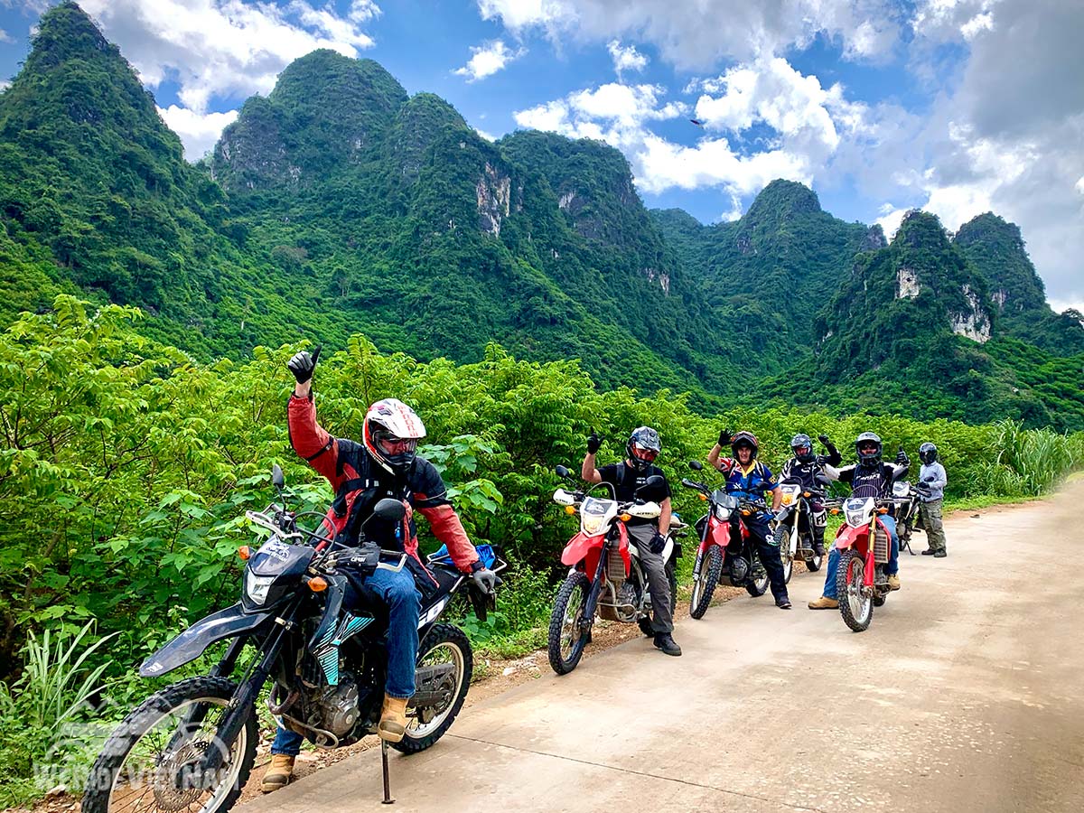 Motorbiking Adventure from Hanoi to Cao Bang and Thac Ban Gioc Waterfall