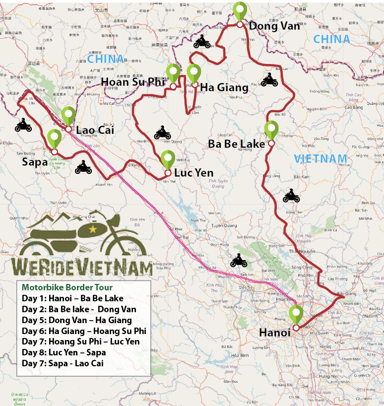 Northern Vietnam Border Tour We Ride Vietnam