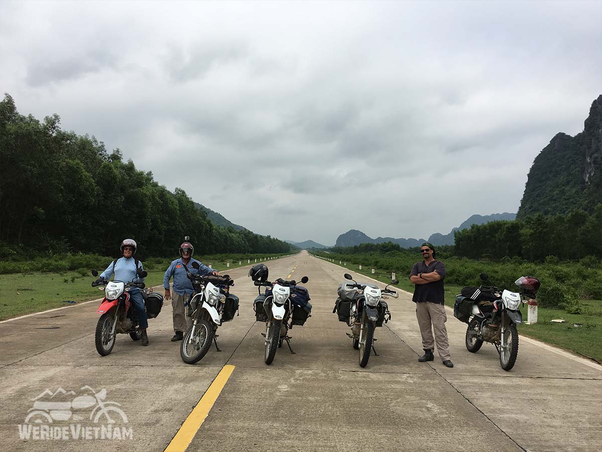 we-ride-vietnam-motorbike-tour-ho-chi-minh-trail-runway