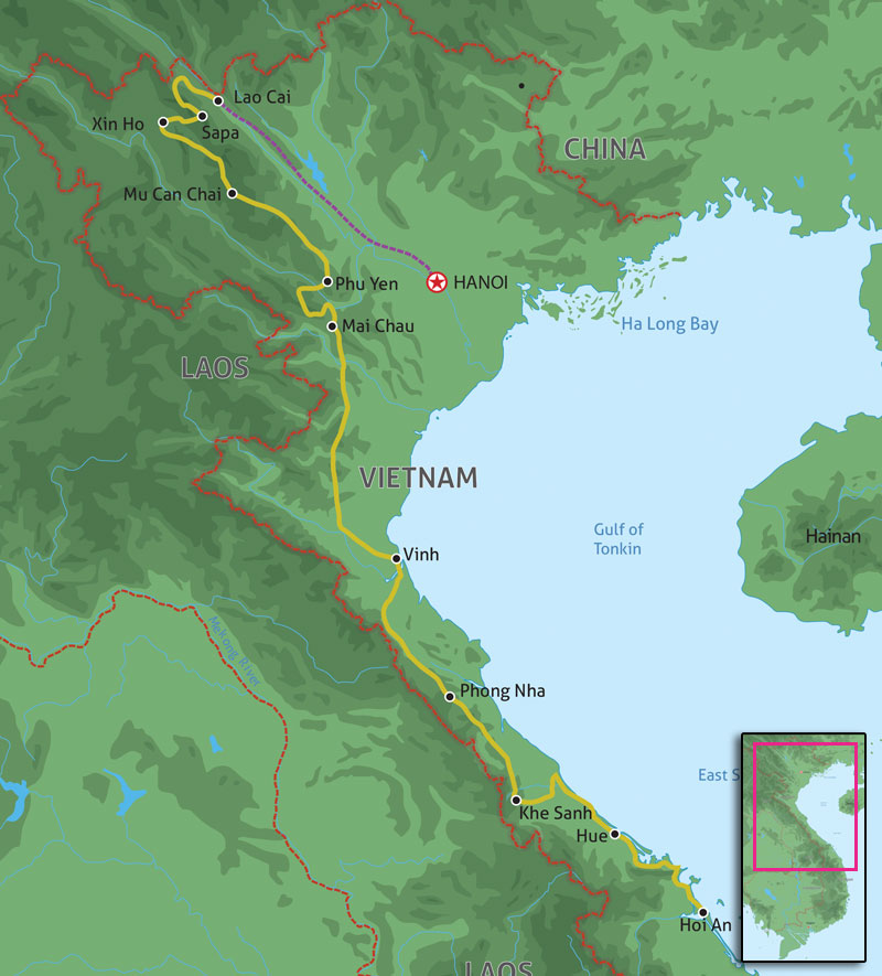 Sapa to Hoi An Ho Chi Minh Trail